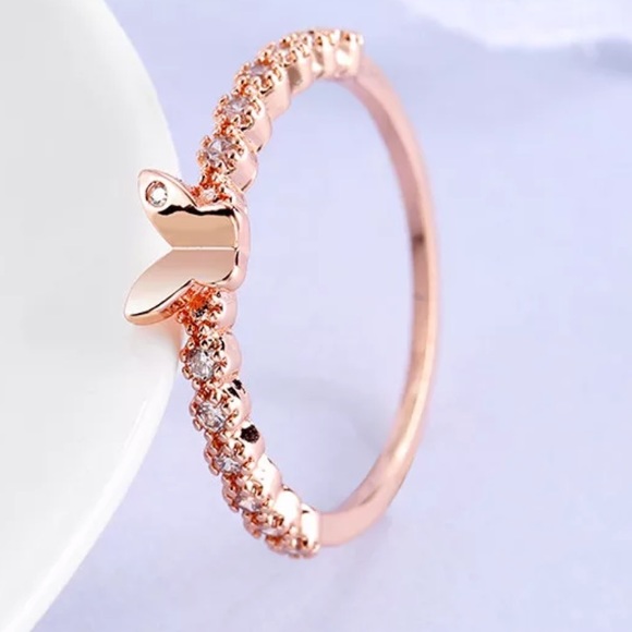 FLY WITH ME ♡ AAA Cubic Zirconia Ring - Picture 2 of 8